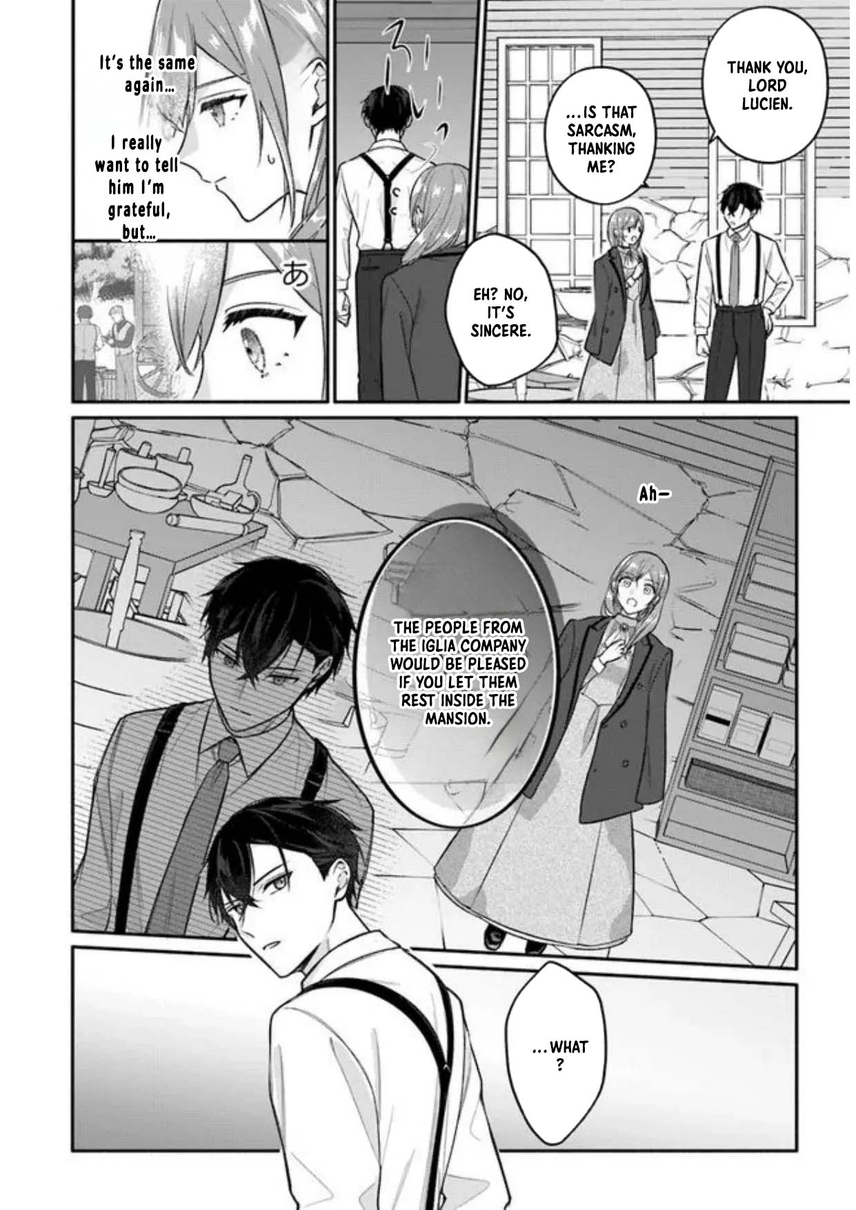 I Told My Political Marriage Husband "You Don't Have to Love Me," and That's When the Spoiling Began Chapter 3 Page 32